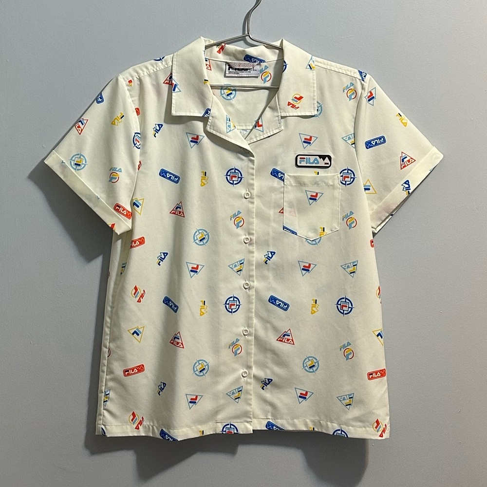 Fila Explore Elements Collection Button Up Shirt … - image 1
